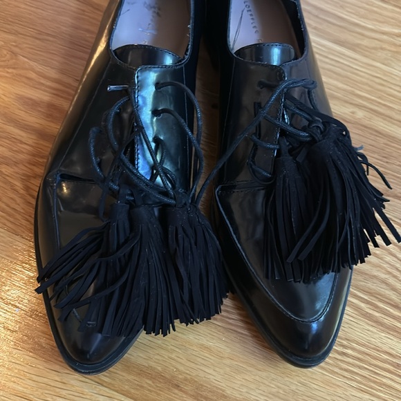 Loeffler Randall patent leather loafers, size 9 - Picture 2 of 3
